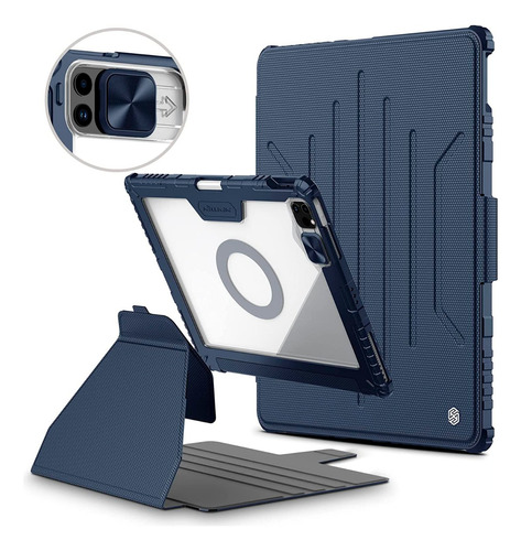 Funda Magnética Giratoria @ iPad Air 4ta 5ta Gen 10.9 Blue