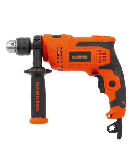Taladro Percutor Eléctrico 220v 710w Mandril 13mm Hamilton Htp002