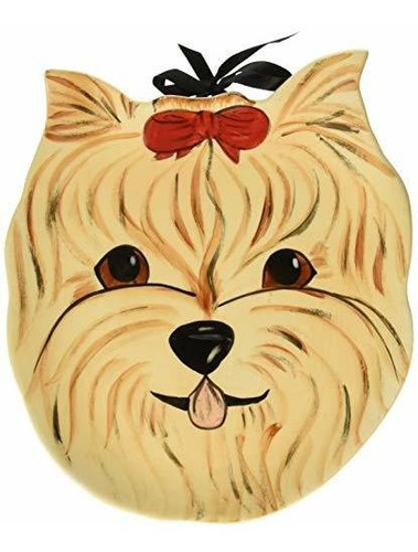 Ahora Rescue Me Yorkshire Terrier Placa Del Oído, De 11 PuLG