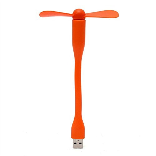 Usb  Portatil Ventilador Xiaomi Flexible - Naranja