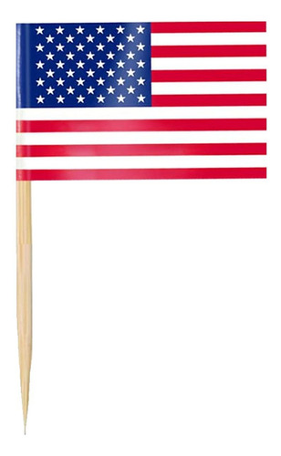 Banderines Accion De Gracia, Mxpsf-003, 30pzas, Usa, 3.5x2.5 Ustoothpickflag