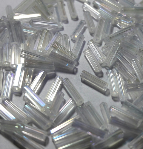 Imagem 2 de 2 de Canutilho Cristal Irizado Da Missanga Show Com 500grs
