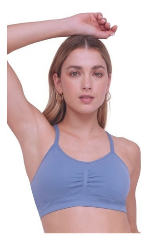 Peto Seamless Encaje En Espalda - Intime Varios Colores