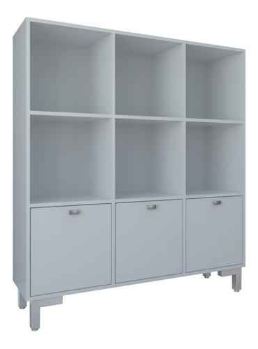 Librero Organizador Multimoveis Modelo 2593.0001 Color Blanc