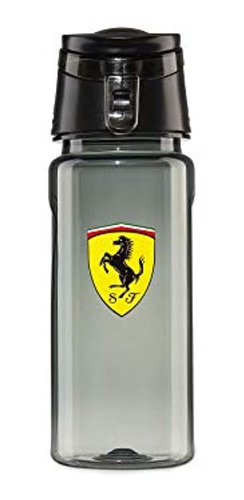 Botella Deportiva Scuderia Ferrari F1 Negra, 600ml