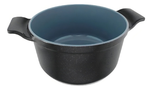 Jogo De Panelas Revestimento Cerâmico Linha Elegance 5 Peças Javali Cor Preto