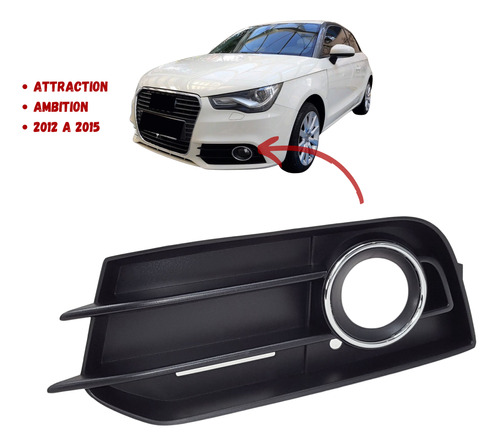 Grade Parachoque Audi A1 Attraction 2013 2014 2015 Esquerda