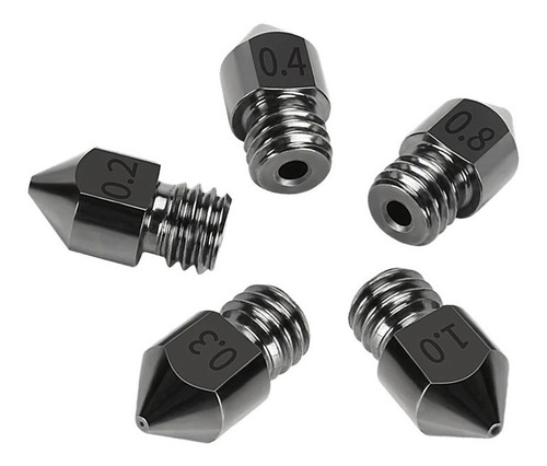 Imagen 3 de 9 de Boquilla De Acero Para Impresora 3d, Ender 3 / Cr10 Nozzle