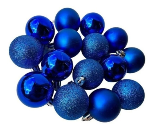 15 Bolas De Enfeite Árvore De Natal Grande De 12cm Decoração