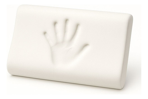 Set X 2 Almohadas Inteligente Viscolastica C/funda 63x34x14 Blanco