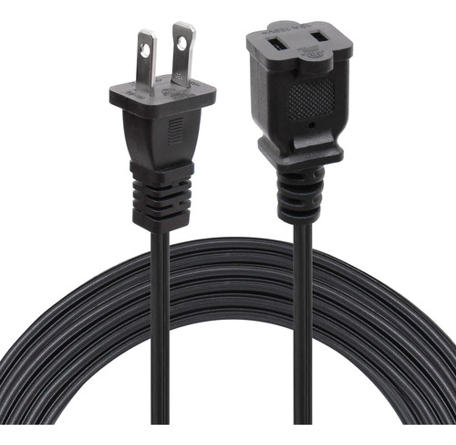 Cable De Extensión De Alimentación De 3 Pies, 2 Clavi...