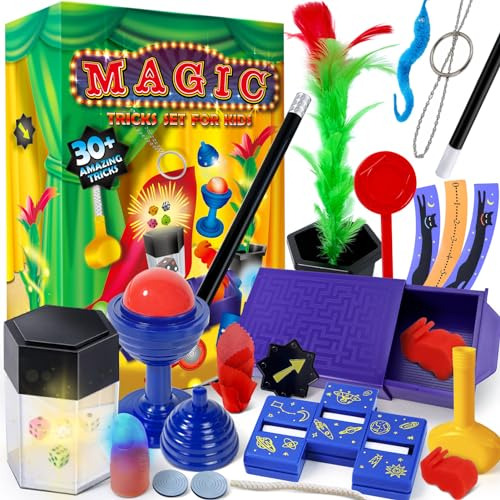 Heyzeibo Magic Tricks - Magic Kit Set With Magic Wand Instru