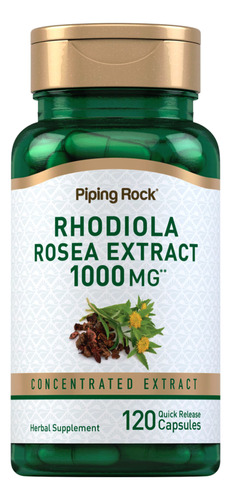 Rodiola Rosa 120 Capsulas 1000mg