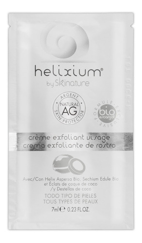Helixium Silver Crema Exfoliante Anti Edad Rostro 1 Sobre