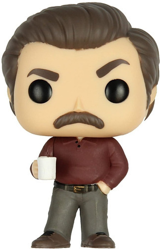 Funko Pop Parks And Recreation Figura De Ron Swanson