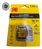 Comprar Kodak Memoria Microsd 128gb Clase 10 U3 4k Alta Velocidad