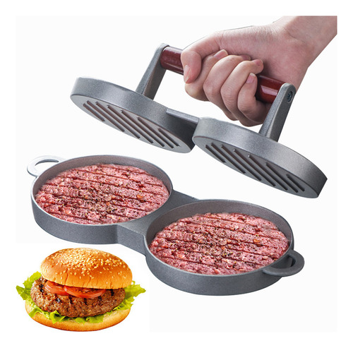 Prensa Para Hamburguesas De Aluminio