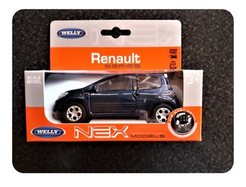 Welly Renault Twingo Gt Abre Puertas Pull Back Go 1/36 