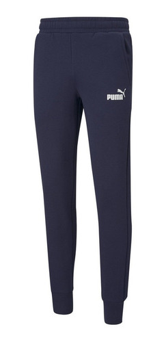 Pantalon Puma Ess Slim Pants Fl Azul Hombre