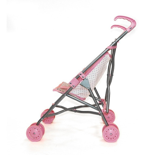 Imagen 3 de 7 de Cochecito Paraguita Metal Muñeca Paseo 1º Calidad Cuby T125c