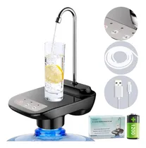 Comprar Dispensador De Agua Eléctrico Recargable Usb, Bomba De Agua Bomba De Agua Cuantitativa Material De Grado Alimenticio\u002F Gomita