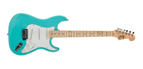 Pack Guitarra Stratocaster Y Amplificador Creep Completo Mgr