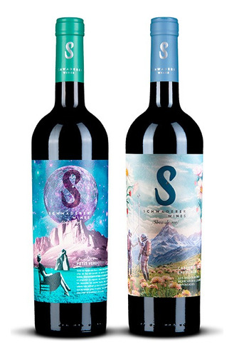 Pack X 2 Cabernet Sauvignon & Petit Verdot Schwaderer
