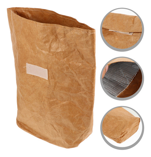 / Bolsa De Mano Lunch Bags Work Kraft Bento Bento