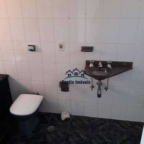 Imagem 10 de 29 de Sobrado Com 3 Quartos ( Sendo Uma Suíte Com Hidro ) 02 Wc, Quintal, 02 Vagas À Venda, 274 M² - Jardim Las Vegas - Santo André/sp - So0379