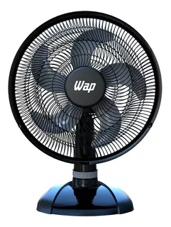 Ventilador De Mesa Wap Rajada Turbo W130 5p 130w Preto 220v