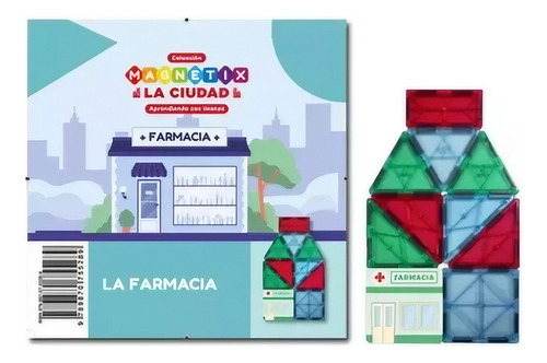 Modelo La Farmacia Bloques Magnéticos Magnetix Arma Tu Ciudad Para Armar Creatividad Y Diversión En Construcción Juego Educativo Para Niños Con Piezas Magnéticas Interconectables Diseños 3d