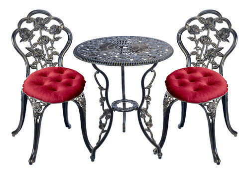 Mandolin Patio Table And Chairs,5 Piece Outdoor Dining Set,.