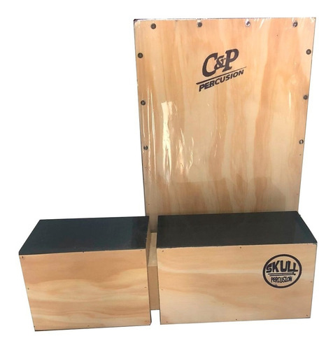 Imagen 1 de 10 de Cajon Peruano Flamenco Con Bordona + Bongo Peruano