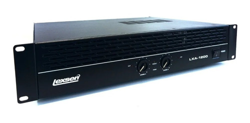 Amplificador De Potencia Lexsen Lxa1200 600w + 600w 4 Ohms 