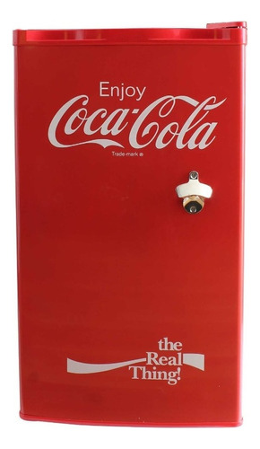 Refrigerador frigobar Dace FBCOKE32E rojo 91L