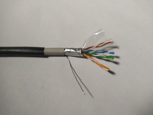 Cable Ftp X Metro Glc Cat 5e Doble Vaina Exterior Blindado