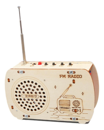 Kit De Experimentos Científicos Con Modelo De Radio Para