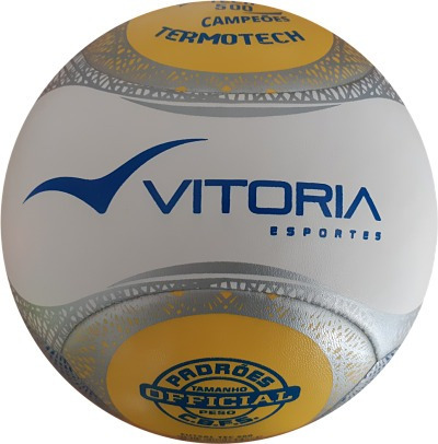 Bola Futsal Original Vitória Oficial Termotec Pu 6 Gomos 500