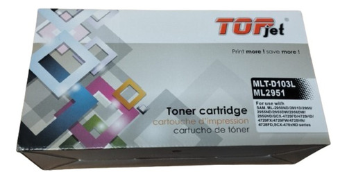 Toner Comp Mlt-d103l P/ Samsung Ml-2950 / Ml-2955 / Scx-4728