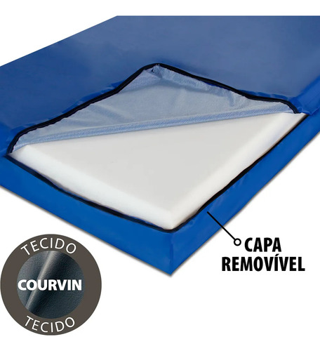 Colchão Hospitalar Impermeável Kit C/30 Espuma D33 78x188