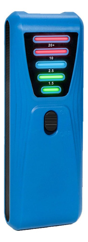 Medidor Emf 5 Led Portátil Conveniente De Radiación Azul
