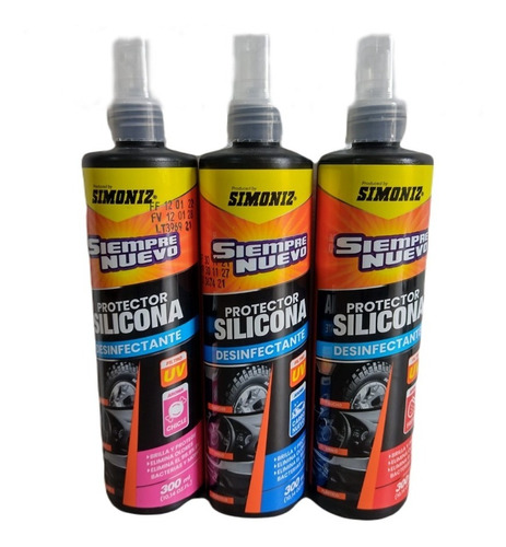 Silicona Simoniz Brilla Limpia Renueva Con Filtro Uv 300ml