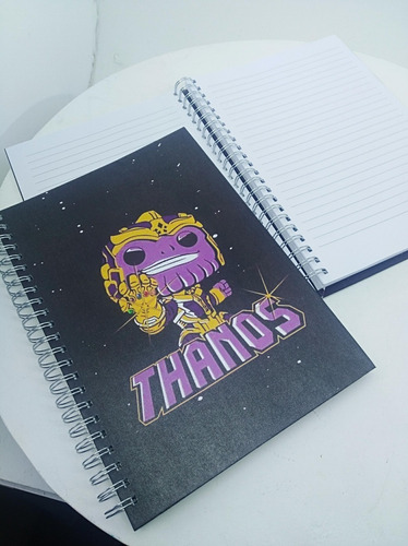 Imagen 4 de 9 de Cuadernos Tapa Dura Estilo Funko Pop Tamaño A4