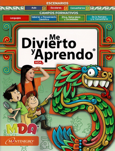 Me Divierto Y Aprendo 5° Mda Primaria N E M 2024-25