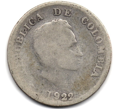 20 Centavos 1922 Plata