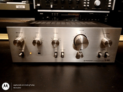 Amplificador Pioneer Sa-6500 Ii Made In Japan!!!!   Hb-audio
