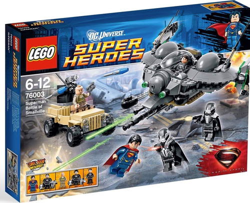 Lego 76003 Superhéroes Superman Batalla De Smallville