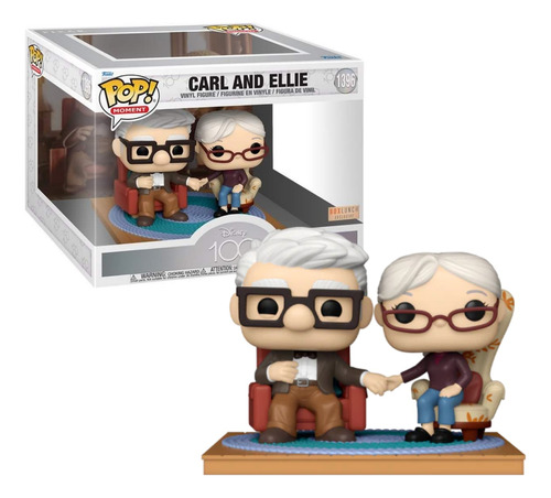 Carl Y Ellie Funko Pop 1396 Moment Disney Exclusivo Boxlunch