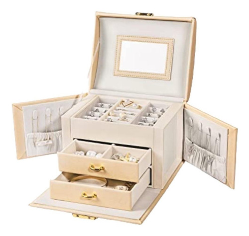 Imagen 2 de 6 de Joyero, Organizador De Accesorios, Estuche De Joyas, Joyeria