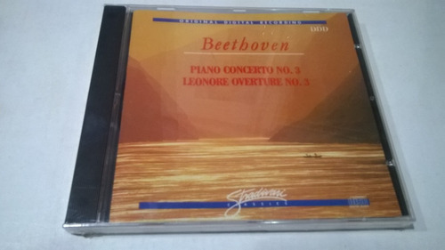 Piano Concerto N°3, Beethoven - Cd 1988 Nuevo Made In Uk